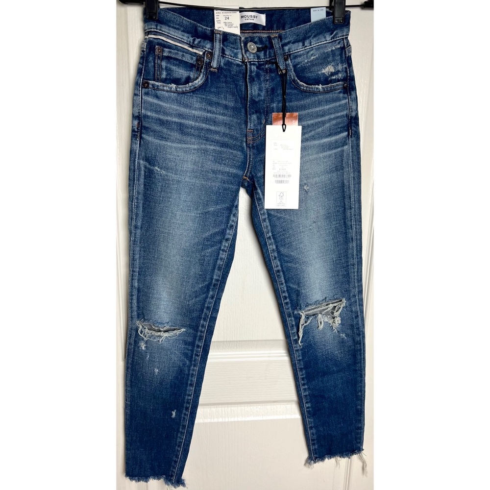 Moussy Ingraham Skinny Jeans Size 24